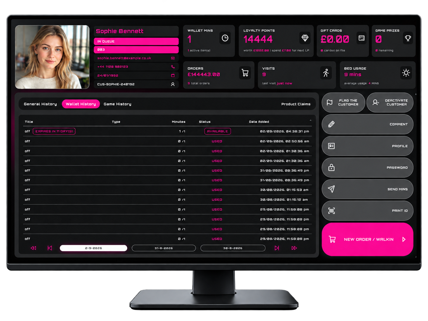 Membership and session tracking