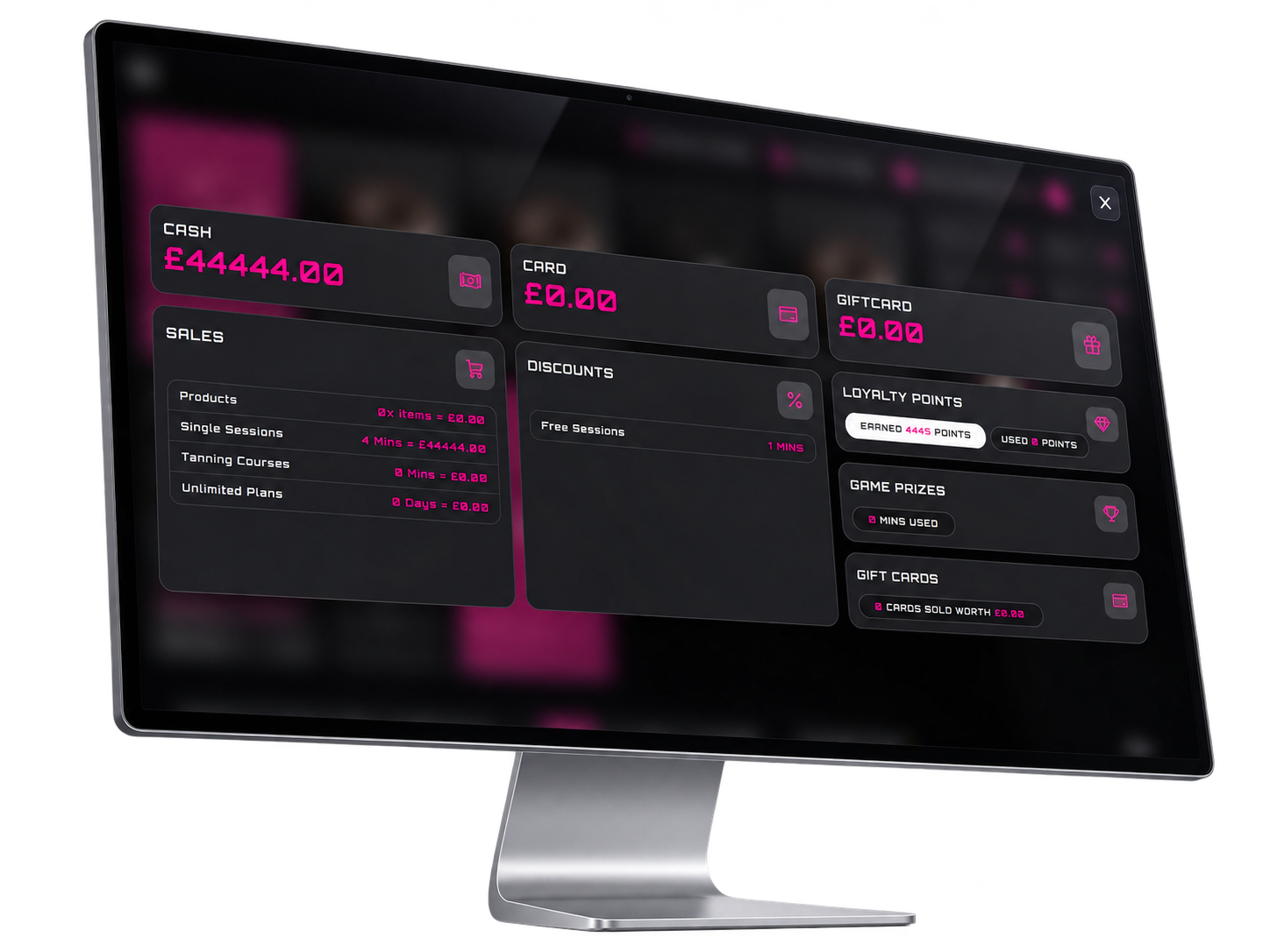 Manage the floor UVION interface preview